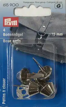 Bodemnagels voor tassen - Zilver