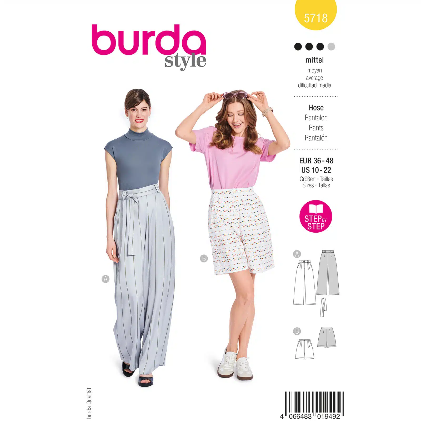 Burda patroon nr: 5718