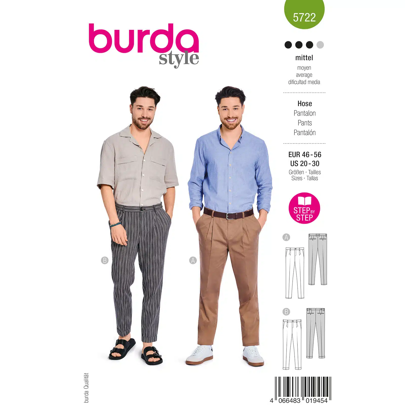 Burda patroon nr: 5722