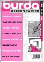 Burda zijdepapier 130 x 110cm, 5 vellen