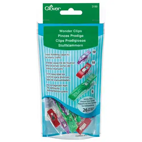 Clover 3190 Wonderclips Variety Pack - 1x26 stuks