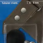 Holnieten zilver kleur - 3-4mm