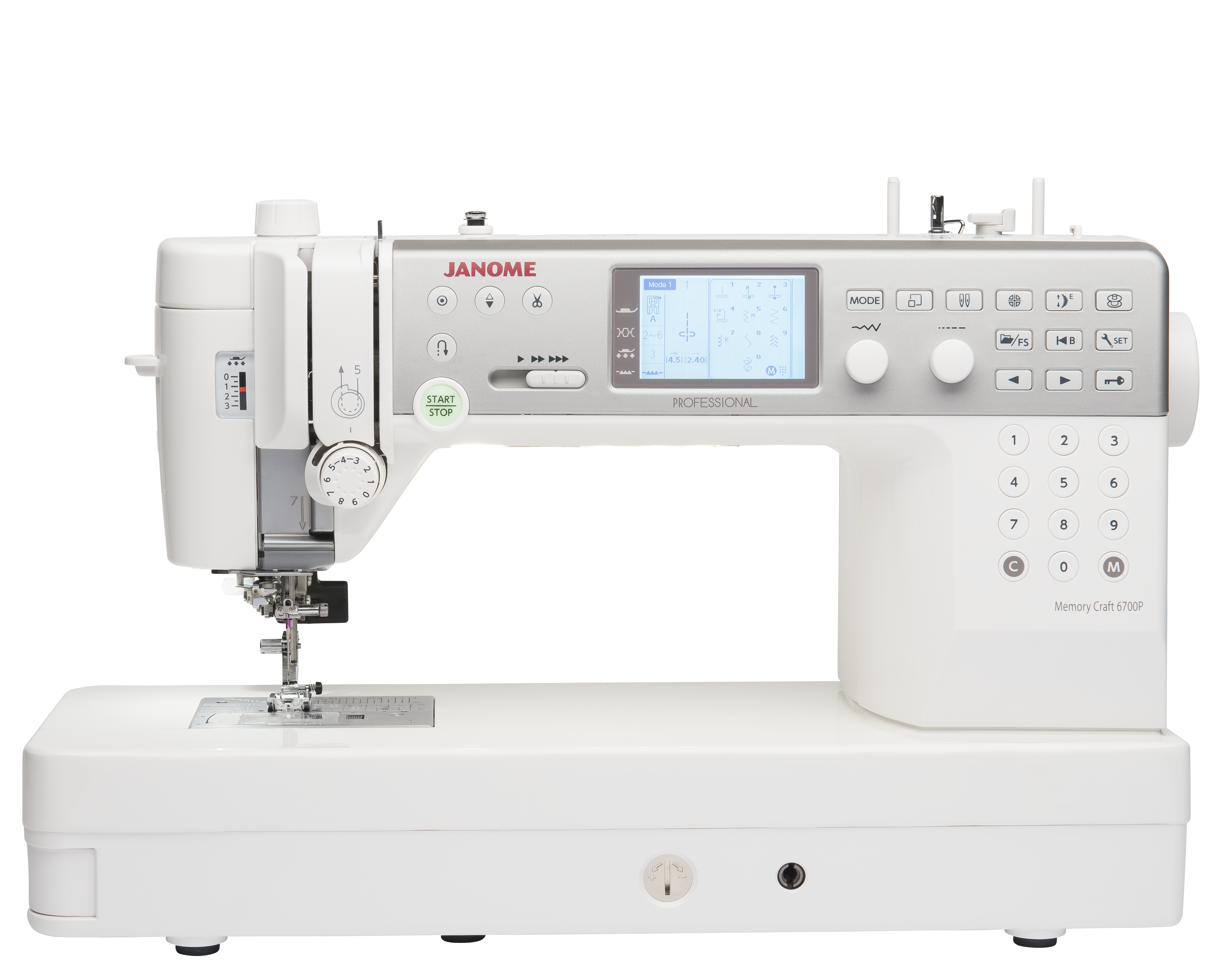 Janome Memory Craft 6700 Professional