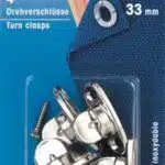 Prym Draaisluitingen 33mm zilver - 4stuks