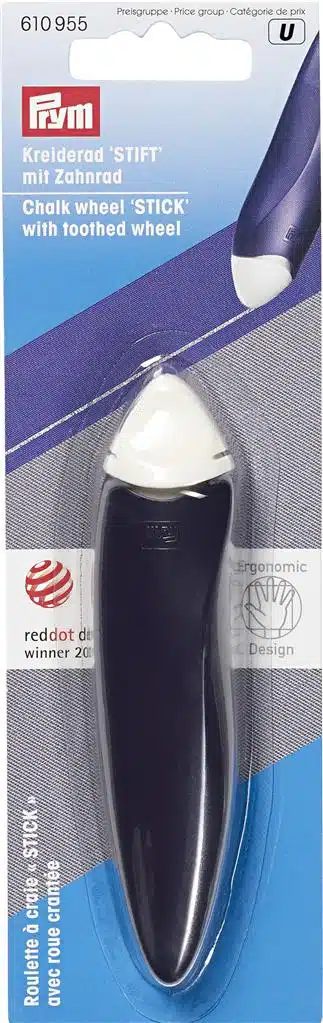 Prym ergonomisch krijtradeerwiel stok