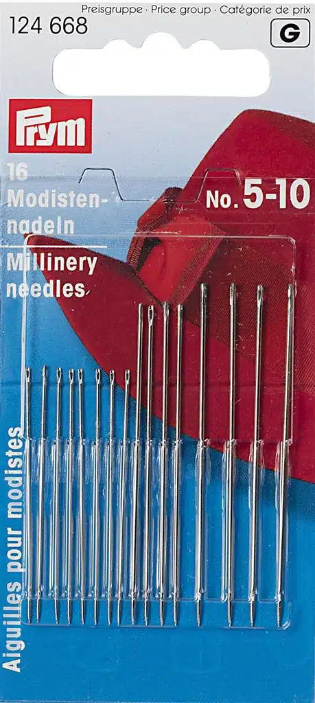 Prym modistennaalden assortiment nr.5-9 zilver 16stuks