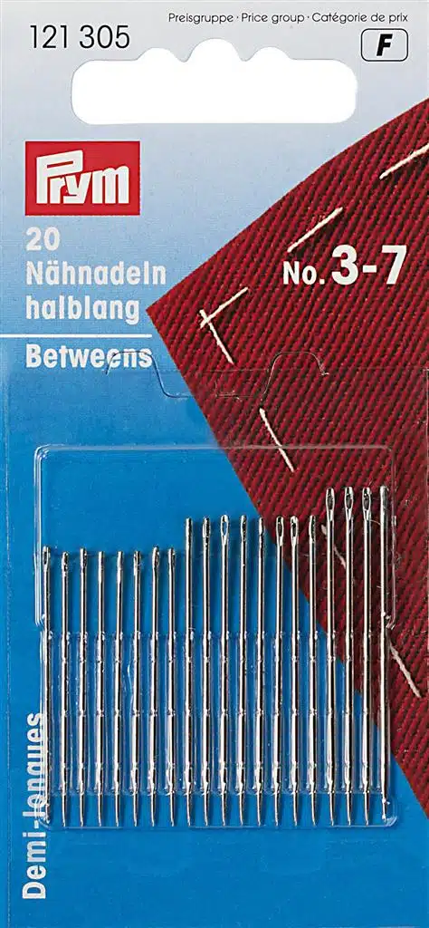 Prym naainaalden halflang staal - 3-7