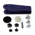 Prym Naaivrijdrukknoop anorak 15mm zwart - 10stuks