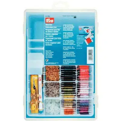 Prym opbergdoos transparant