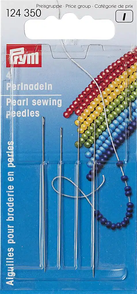 Prym parelnaalden 0.45x55mm en 0.40x50mm zilver 4stuks