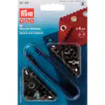 Prym Ringen met schijven 4mm brons
