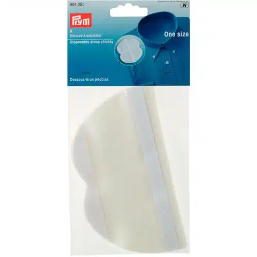 Prym sous-bras voor eenmalig gebruik wit