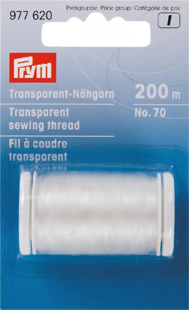 Prym Transparant naaigaren 200m - Licht
