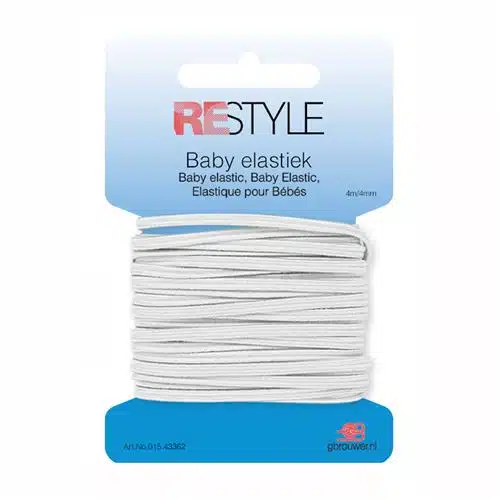 Restyle baby elastiek 4 mm x 4 meter