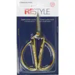 Restyle borduurschaar goud 13cm