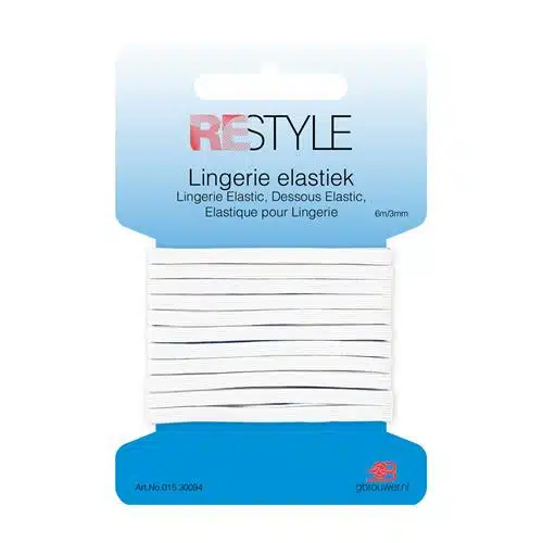 Restyle lingerie elastiek 3 mm x 6 meter