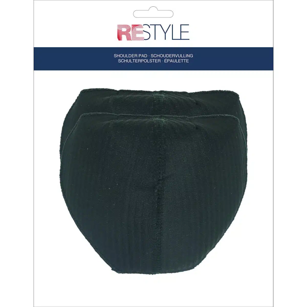 Restyle schoudervulling 140x115x20mm - Zwart