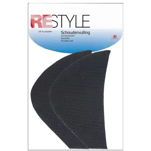 Restyle schoudervulling mantelvulling 120x230x15mm - Zwart