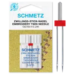 Schmetz Borduren tweeling 1 naald 3.0-75