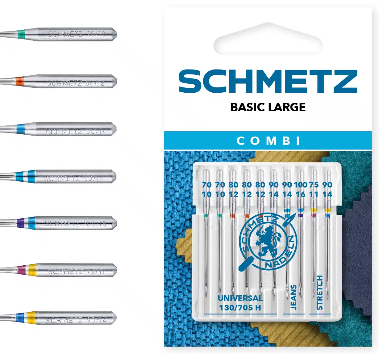 Schmetz Combi Basic Large 10 naalden 60-90