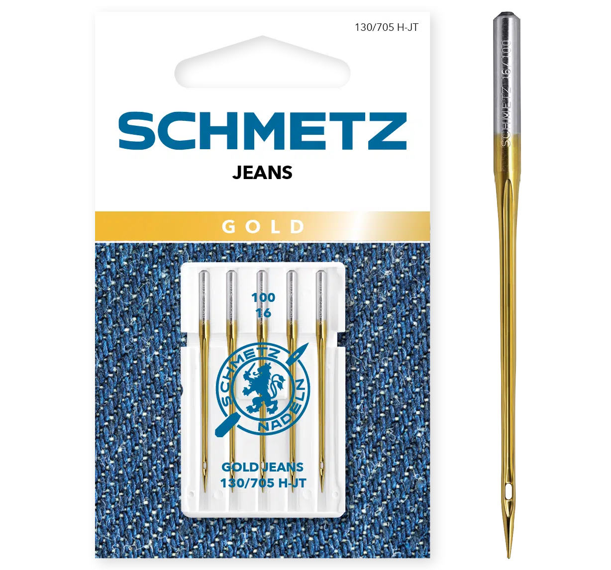 Schmetz Gold Jeans 5 naalden 100
