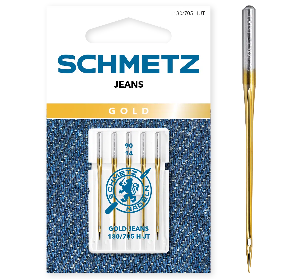 Schmetz Gold Jeans 5 naalden 90