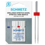 Schmetz Stretch tweeling 1 naald 2.5-75