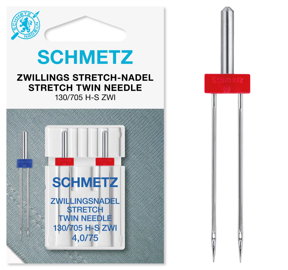 Schmetz Stretch tweeling 2 naalden 4.0-75