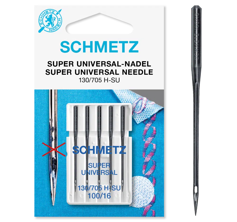 Schmetz Super universeel 5 naalden 100