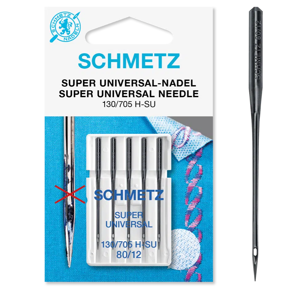 Schmetz Super universeel 5 naalden 80