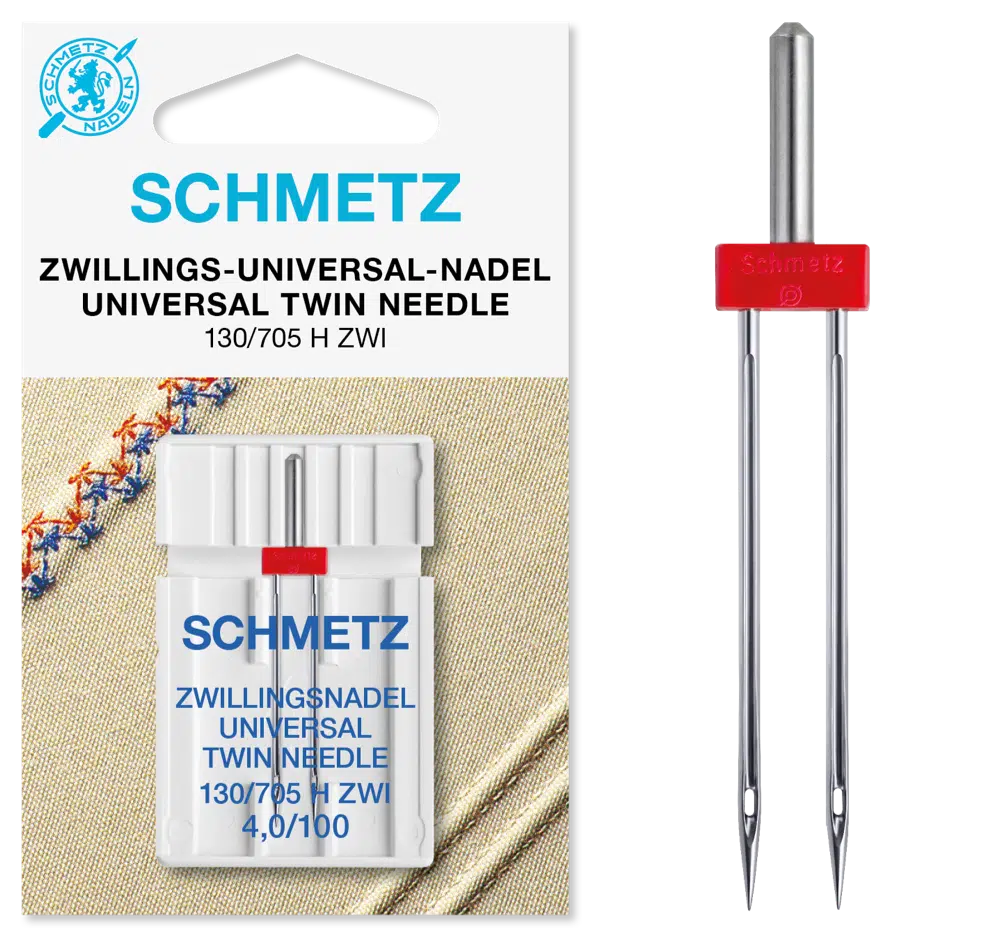 Schmetz Tweeling 1 naald 4.0-100