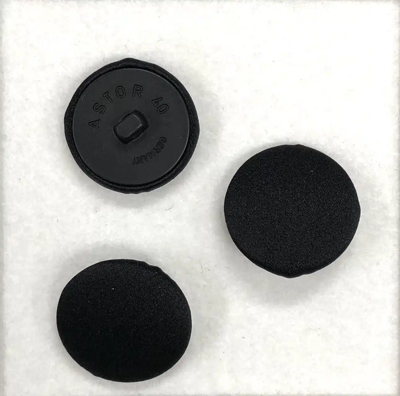 Stoffeerknopen laten maken - Bombé 24 = 16 mm