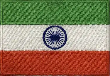 Vlag applicatie van India