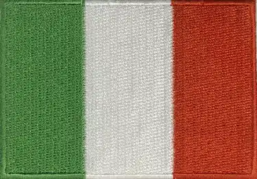 Vlag applicatie van Italië