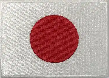 Vlag applicatie van Japan