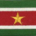 Vlag applicatie van Suriname