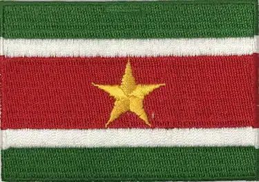 Vlag applicatie van Suriname