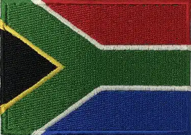 Vlag applicatie van Zuid Africa