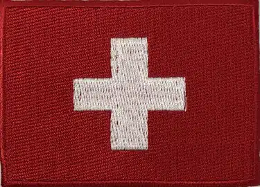 Vlag applicatie van Zwitserland