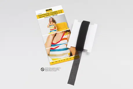 Vlieseline Naadband flexibel 15mm zwart