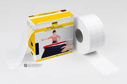 Vlieseline Plak-en-vouw-om 10-25-25-10 wit