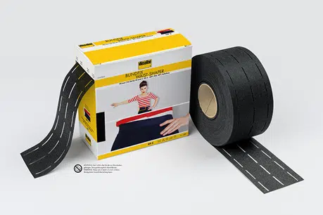 Vlieseline Plak-en-vouw-om 10-25-25-10 zwart