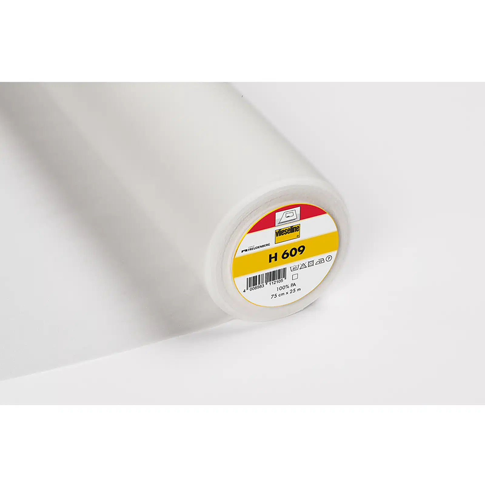 Vlieseline Tussenvoering H609 bi-elastisch 75cm wit