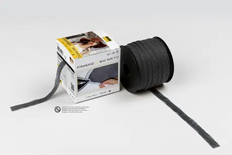 Vlieseline Vormband 12mm zwart 100 meter